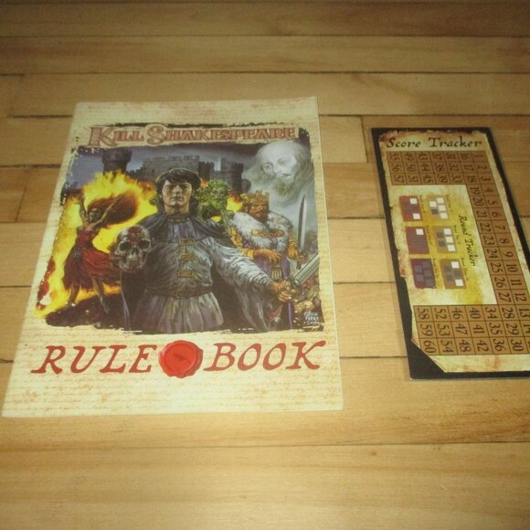 Kill Shakespeare Board Game (IDW Games,2014) CIB - Picture 6 of 6
